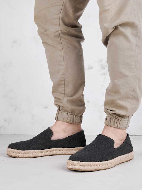 Santiago Men's Espadrilles in Gray Color
