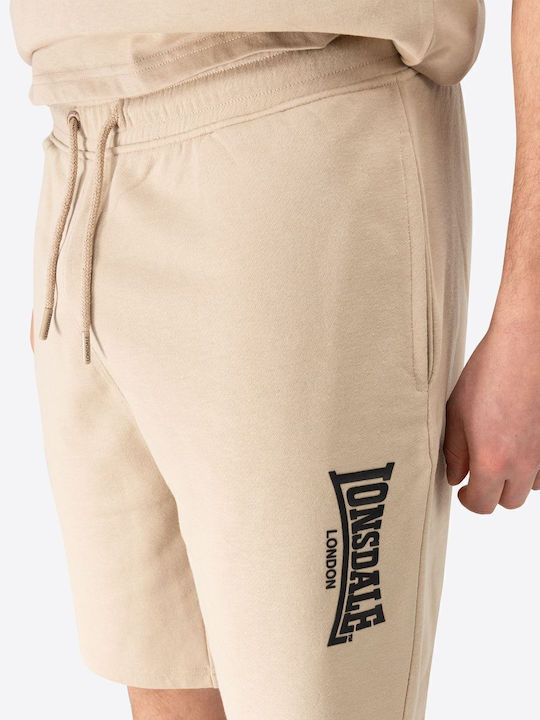 Fringford Men's Athletic Shorts Sand/black