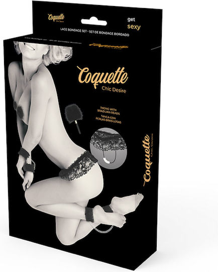 Coquette BDSM Комплект в Черен Цвят
