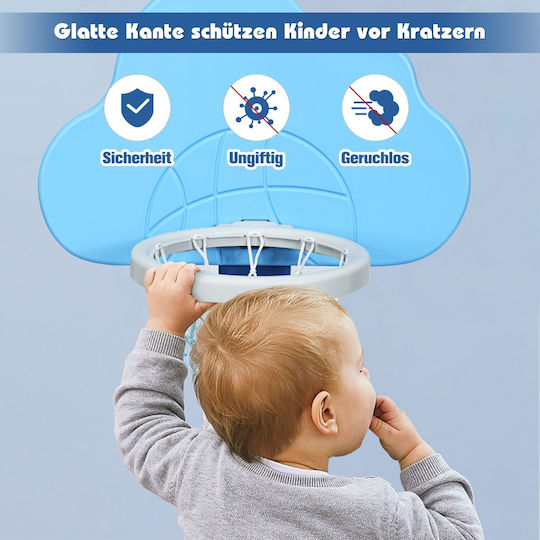 Costway Indoor & Outdoor Basketball Hoop with Stand & Ball