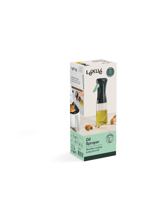 Lekue Cutie de ulei Seturi de dozatoare pentru ulei și oțet Sticlă 150ml Gri