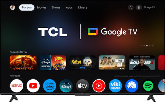 TCL Smart Television 65" 4K UHD LED P69K HDR (2025)