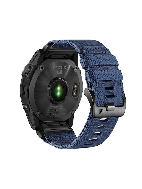 Techsuit Armband Blau (Garmin Fenix 3/3 HR/5X/5X Plus/6X/6X Pro/7X/7X Pro Solar)