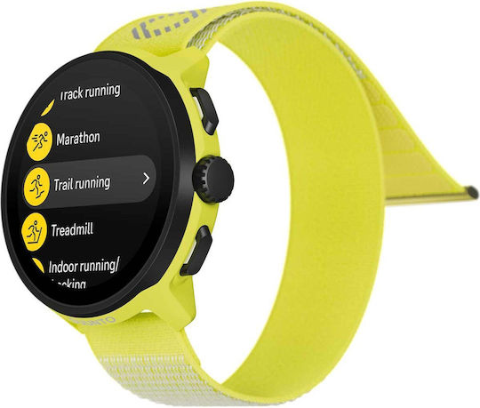 Suunto Run Oțel inoxidabil 46mm Smartwatch (Lime)