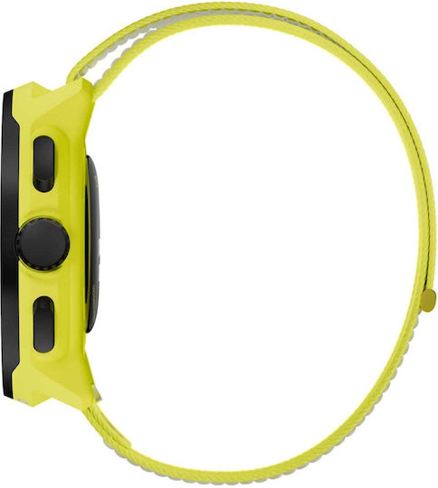 Suunto Run Oțel inoxidabil 46mm Smartwatch (Lime)