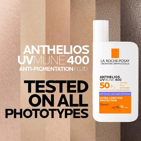 La Roche Posay Anthelios UVMUNE 400 Αδιάβροχο Αντηλιακό Προσώπου SPF50+ 50ml