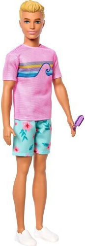Barbie Mysteries Beach Кукла Момче Кен за 3+ години+ години