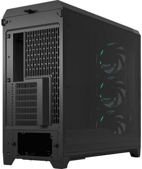 Fractal Design Meshify 3 XL RGB Light Tint Gaming Midi Tower Κουτί Υπολογιστή με Πλαϊνό Παράθυρο Μαύρο