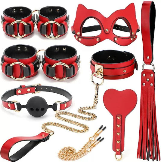 Ophelia's Dream BDSM Kit σε Κόκκινο Χρώμα