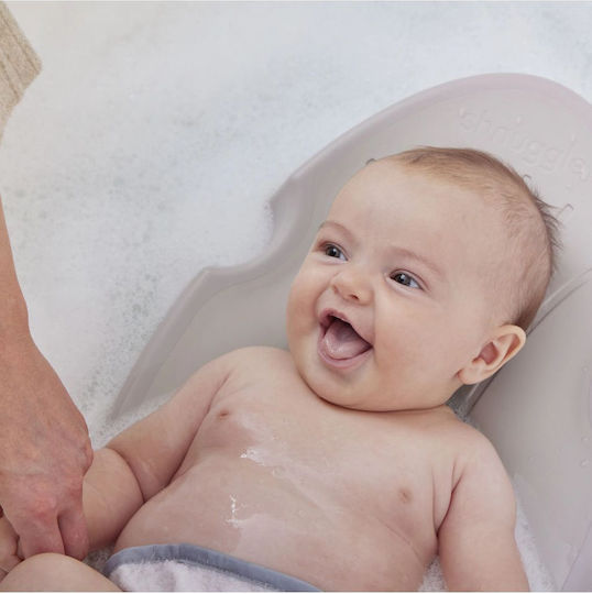 Shnuggle Dolu Baby Badewannen Anatomische Unterstützung in Grau