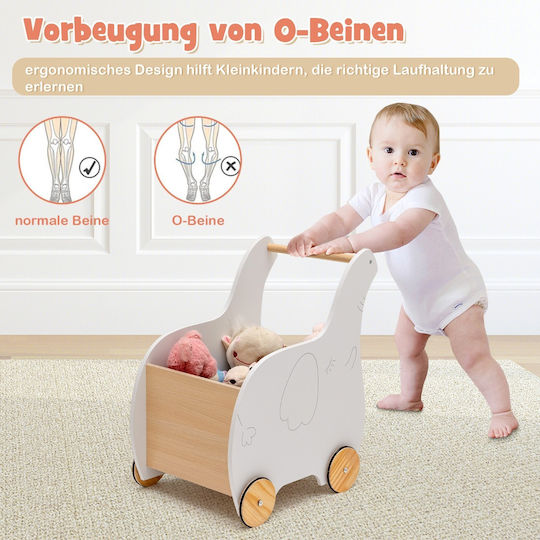 Costway Baby Lauflernhilfe TP10081 Grau