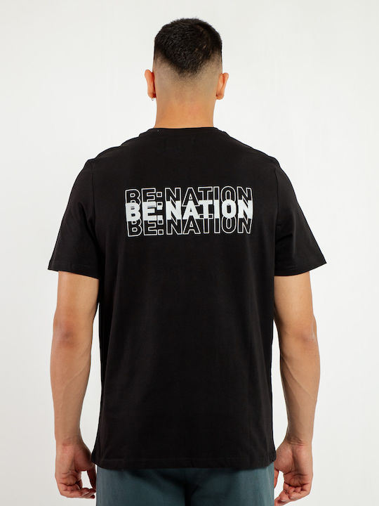 Be:Nation T-Shirt Schwarz