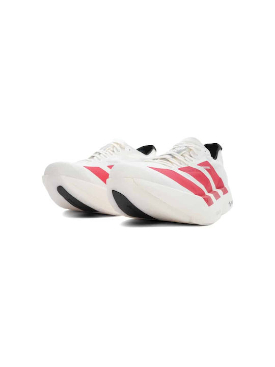 Adizero Adios Pro 4 Sport Shoes Running Off White / Better Scarlet / Core Black