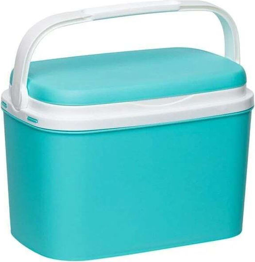 Frigider portabil pentru camping și plajă 6L 19x29x20.5cm 6L Turcoaz