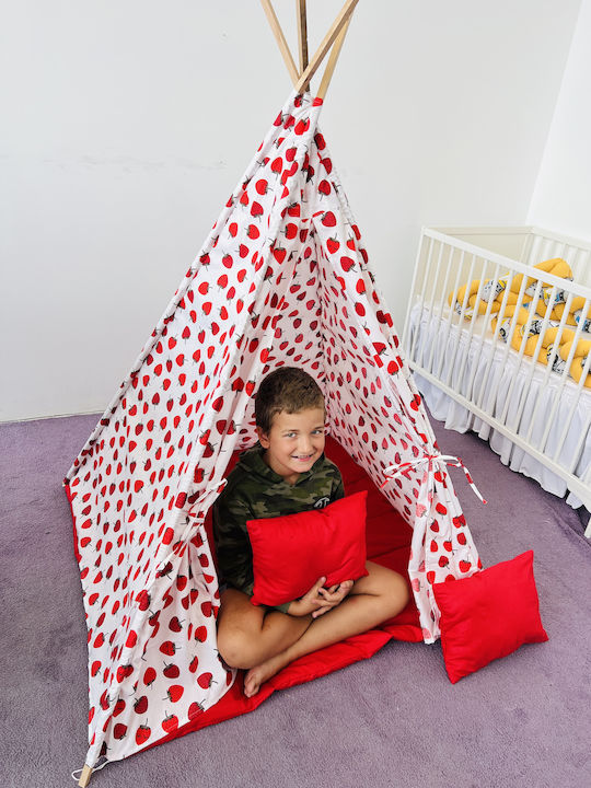 Kids Indian Teepee Play Tent Purple