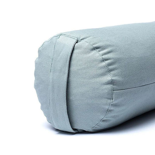 Bolster Yoga Στρογγυλό Μαξιλάρι Γιόγκα Lotus Yogi & Yogini Organic Cotton 60χ16cm