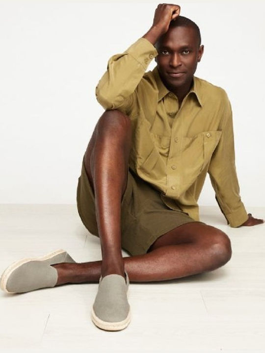 Santiago Men's Espadrilles in Green Color