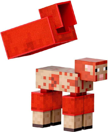 Figurină de acțiune Mattel Minecraft Oaie Nivel Diamant & 3 Accesorii Jcv22 pentru Băieți