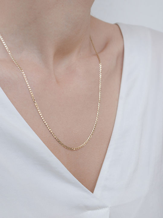 Kritsimis Gold Kette Für Nacken 14K