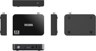 Mecool TV Box MCL-KT2 4K UHD with WiFi USB 2.0 / USB 3.0 2GB RAM and 32GB Storage Space with Operating System Android 11.0