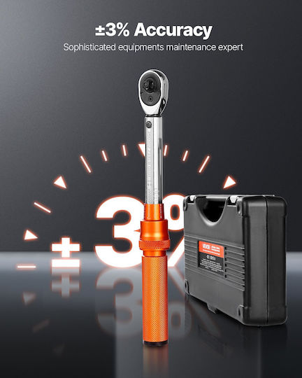Vevor Torque Wrench 1/4" 1-1 Nm 29.5cm