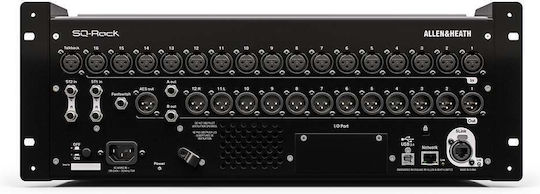 Allen & Heath SQ Rack Αυτοενισχυόμενος Ψηφιακός Μίκτης 48 Καναλιών / 12 Εισόδους XLR