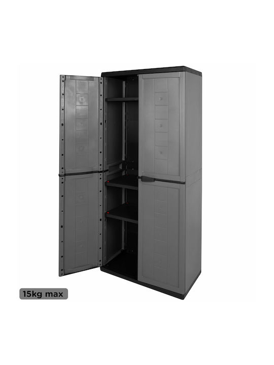 Двукрилен гардероб Пластмаса 68x39x166бр