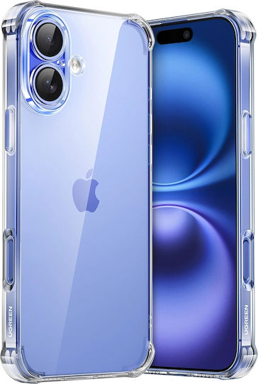 Ugreen Bright Cushion Задна корица Силикон 0.9мм Прозрачен (iPhone 16 Plus)