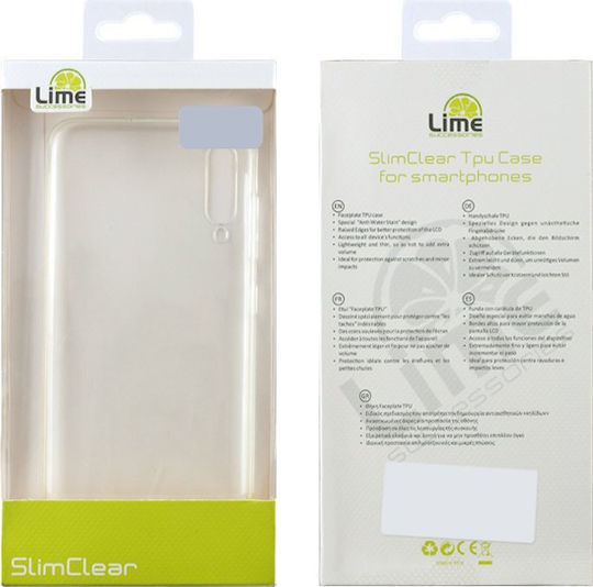 Lime Slimclear Back Cover Silicone Transparent (Redmi Note 14 4G)