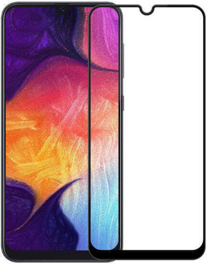 Full Face Tempered Glass Negru (Galaxy A20e)