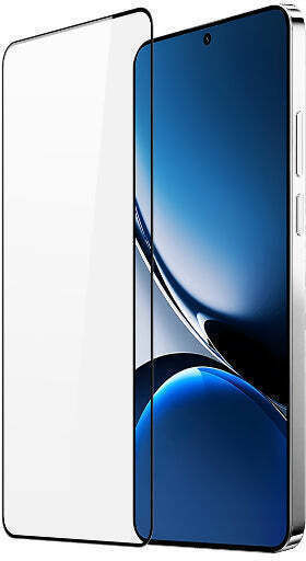 Vollflächig gehärtetes Glas Schwarz (Redmi Note 12 Pro 4G)