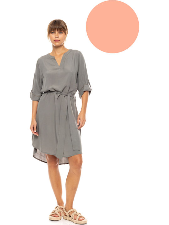 Pink Label Women's Dress Beachwear Salmon
