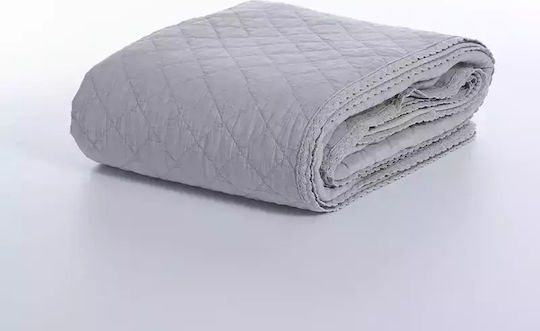 Bruno Nef Nef Homeware King Size Coverlet 128-silver