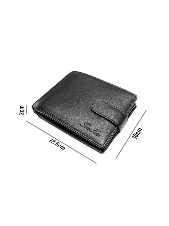 Portofel bărbătesc Carduri cu RFID Negru