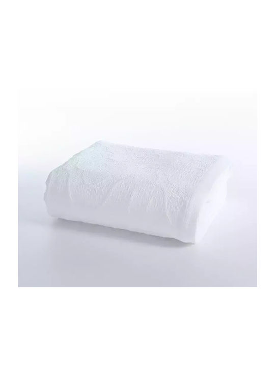 Nef-Nef Homeware Starige Κουβέρτα Υπέρδιπλη 230x250εκ. White