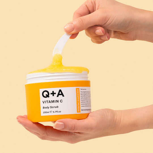 Q+a Vitamin C Body Scrub 200ml
