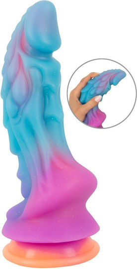 Dragon Dildo Cu ventuză Flesh 21.5cm