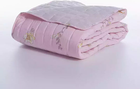 Nef-Nef Homeware Irida Pink Coverlet Double 230x240cm