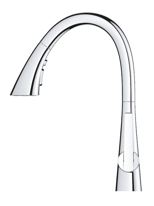 Grohe Baterie de Bucătărie Bancă Inox Argintie
