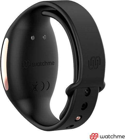 WatchMe Mini Δονητής Egg με Απομακρυσμένο Έλεγχο 7cm Μαύρος