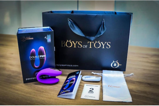Vibrator for Couples with Remote Control Purple
