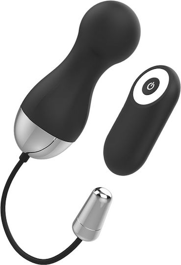 Brilly Glam Vibrator pentru cupluri cu Telecomandă Negru