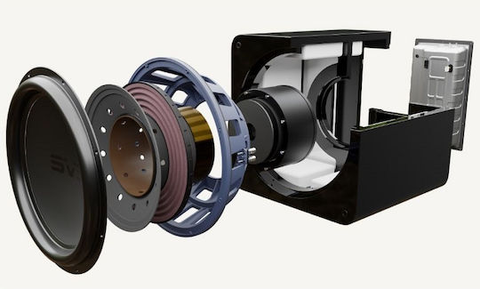SVS SB17-Ultra R|Evolution Aktiv Subwoofer mit 17" 2800W Schwarzer
