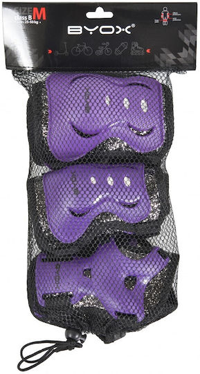 Byox Kids Knee Pad Purple