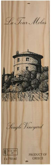 La Tour Melas Wein Rot Trocken in Holzkiste 750ml