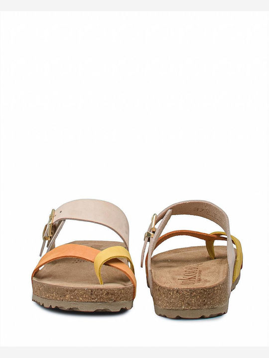 Flache Sandalen für Damen Flatforms Multi Pardo