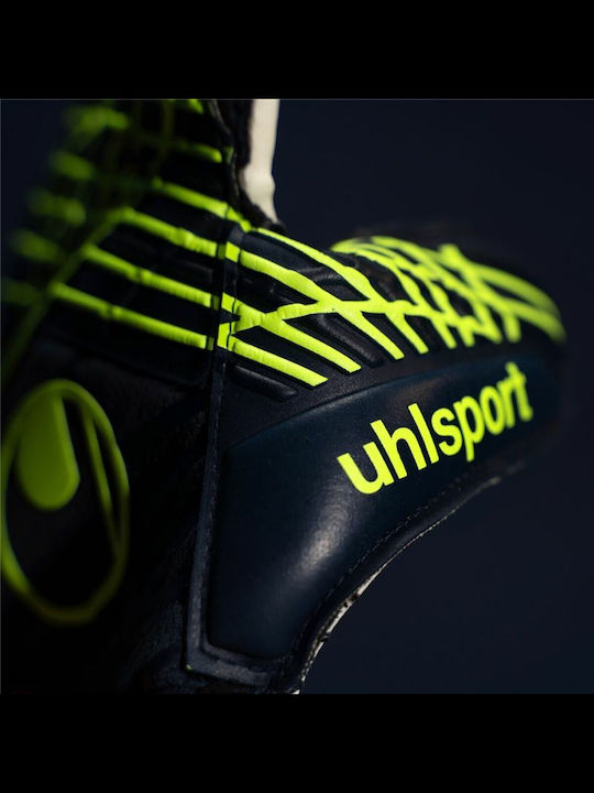 Uhlsport Soft Γάντια Τερματοφύλακα Ενηλίκων Μπλε
