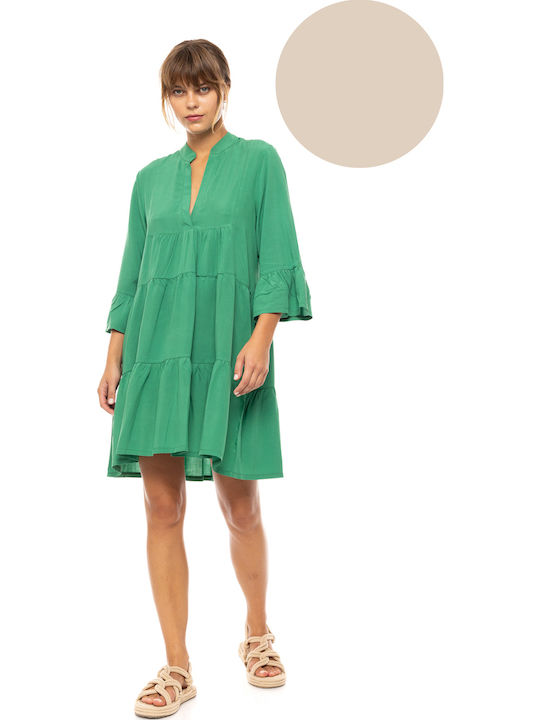 Pink Label Damen Kleid Strand Skin