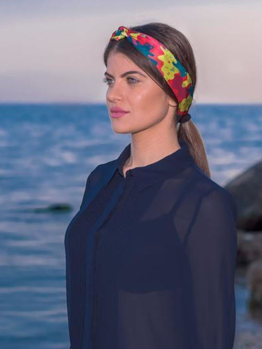 Kalfas Luxury Silk Women's Silk Scarf Multicolour
