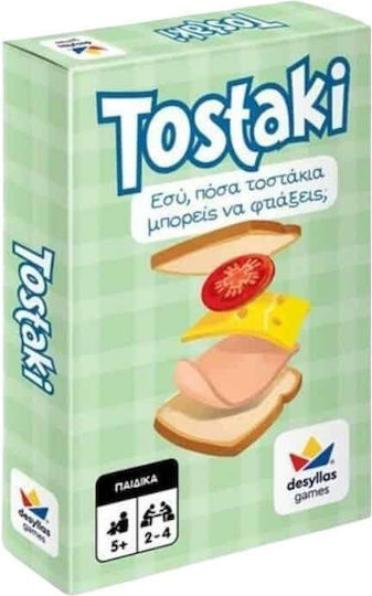Board Game Tostaki for 2-4 Players 5+ Years Old Desyllas